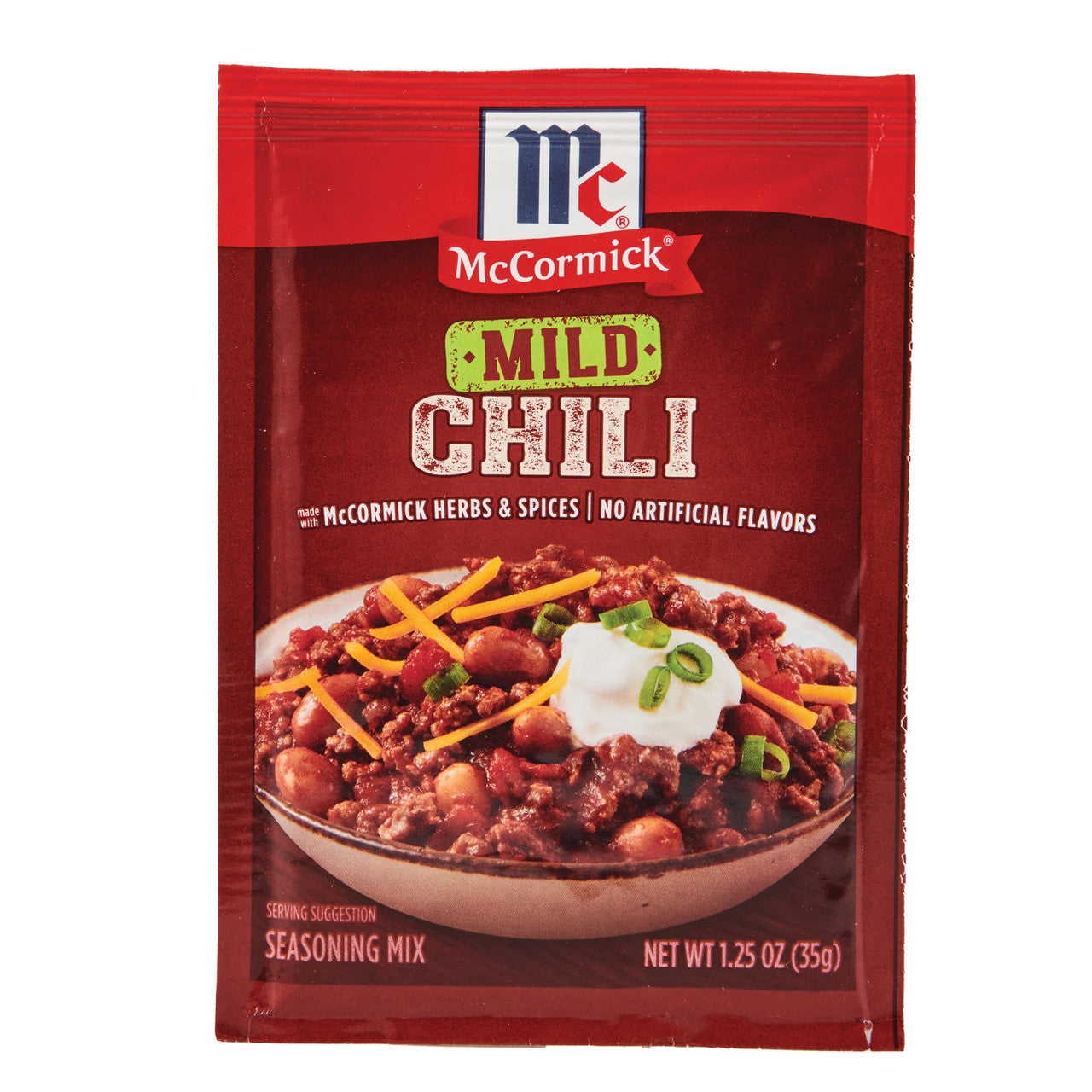 McCormick MILD CHILI Seasoning Mix 1.25oz